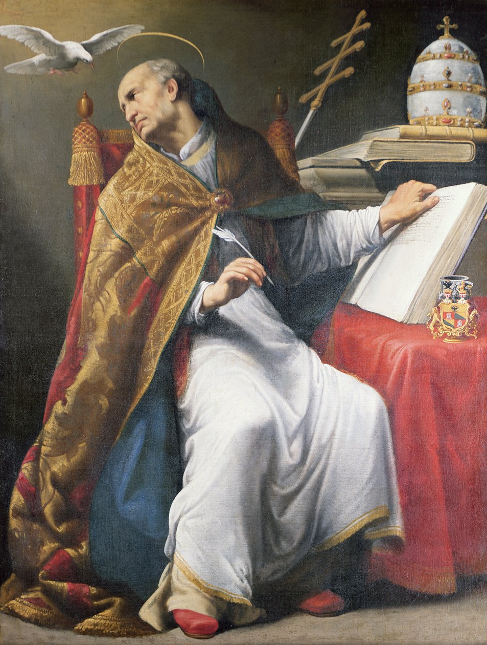 Św. Grzegorz autorstwa Andrea Sacchi