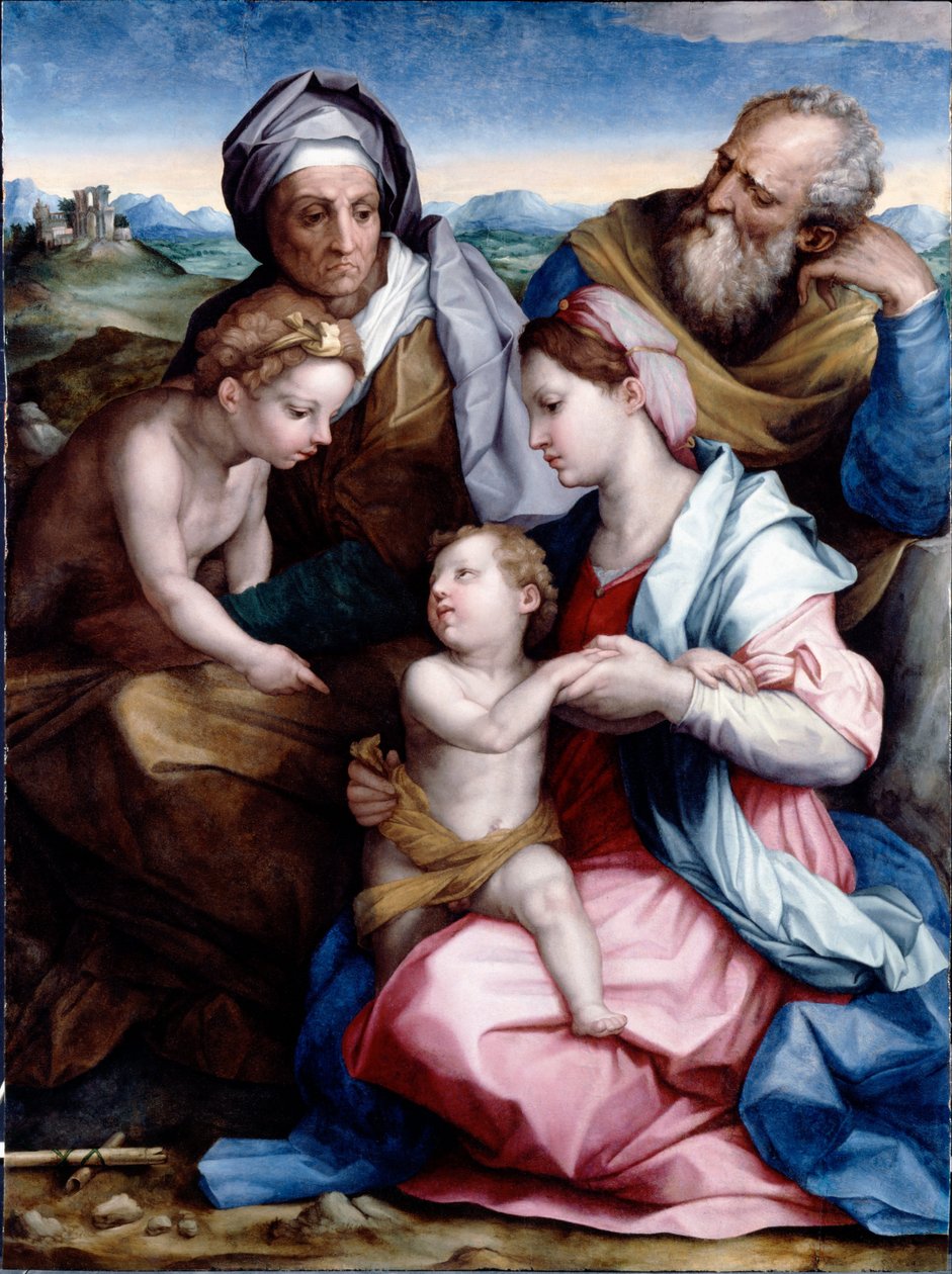 święta Rodzina autorstwa Andrea del Sarto