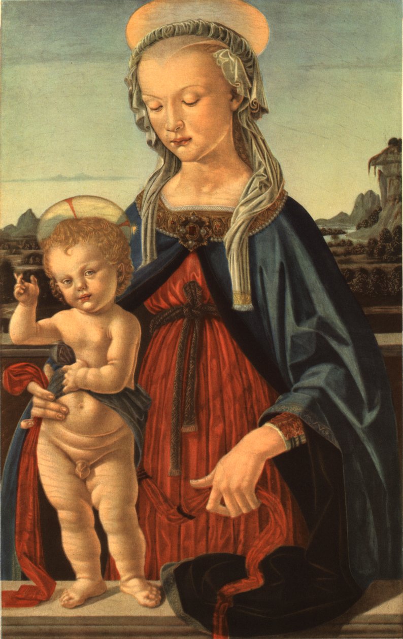 Madonna autorstwa Andrea del Verrocchio