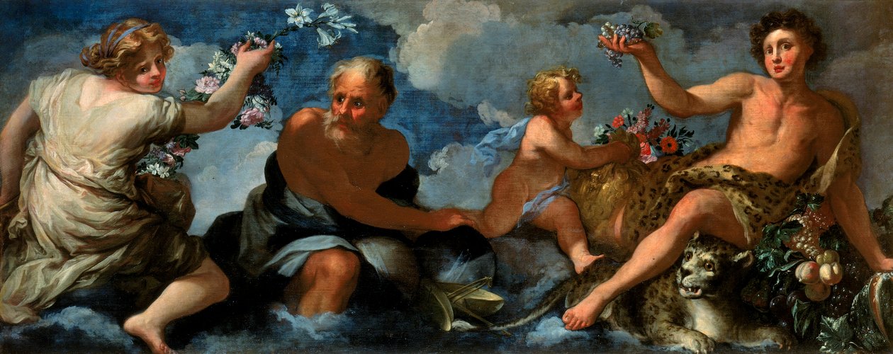 Jesień autorstwa Andrea the Elder Scacciati