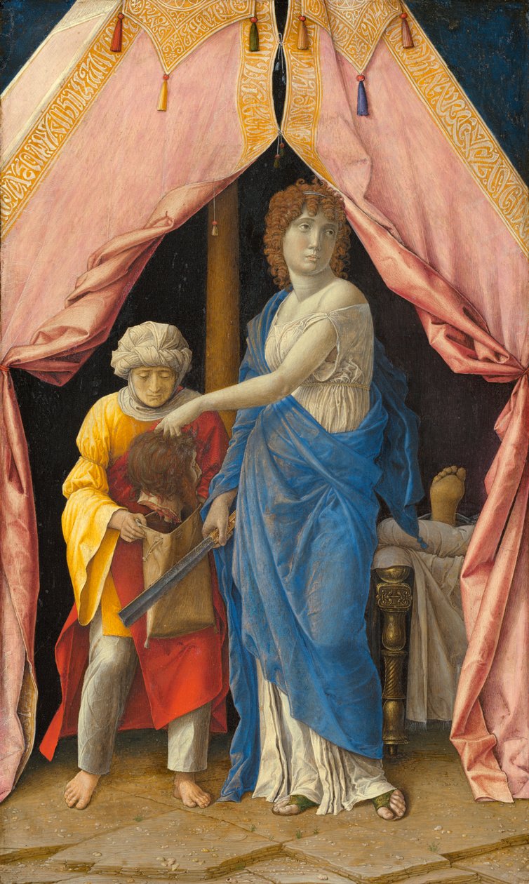Judyta i Holofernes autorstwa Andrea Mantegna
