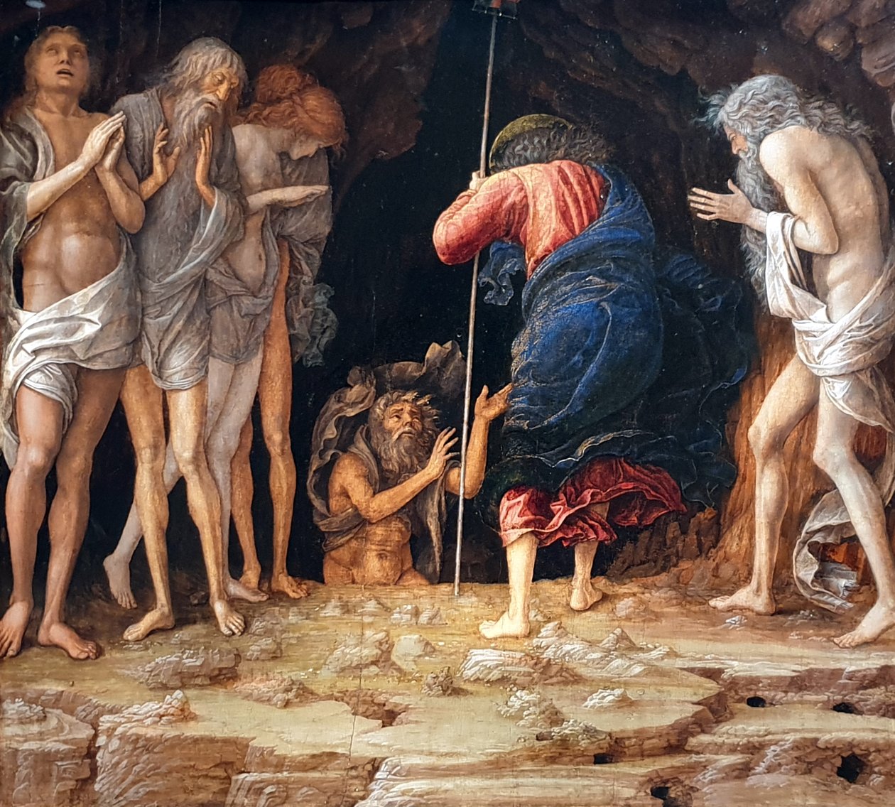 Zstąpienie Chrystusa do otchłani autorstwa Andrea Mantegna