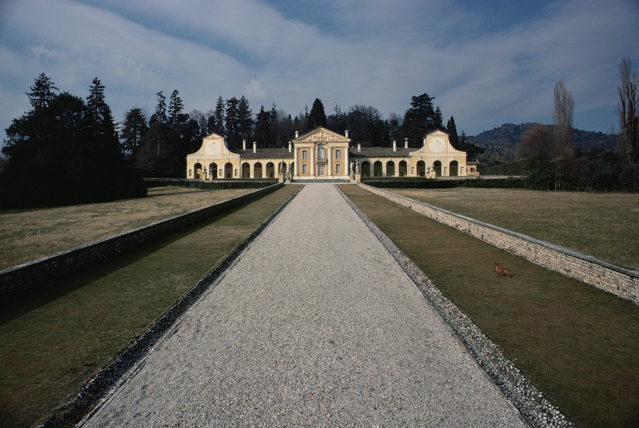 Willa Barbaro, Maser, 1557-58 autorstwa Andrea Palladio