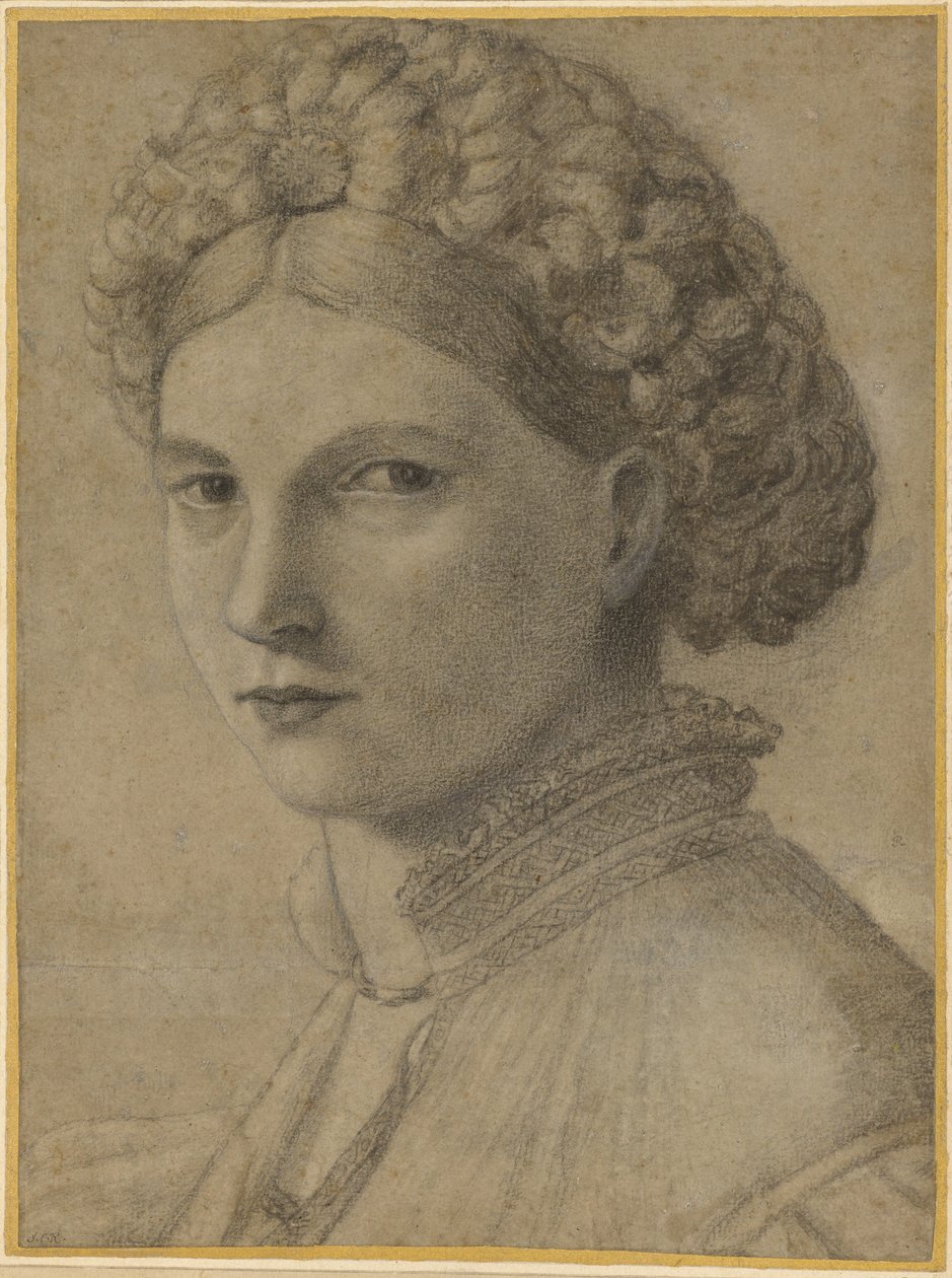 Portret młodej kobiety autorstwa Andrea Previtali