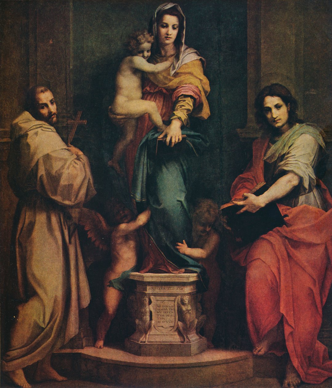 Madonna Harpii, 1517 autorstwa Andrea del Sarto