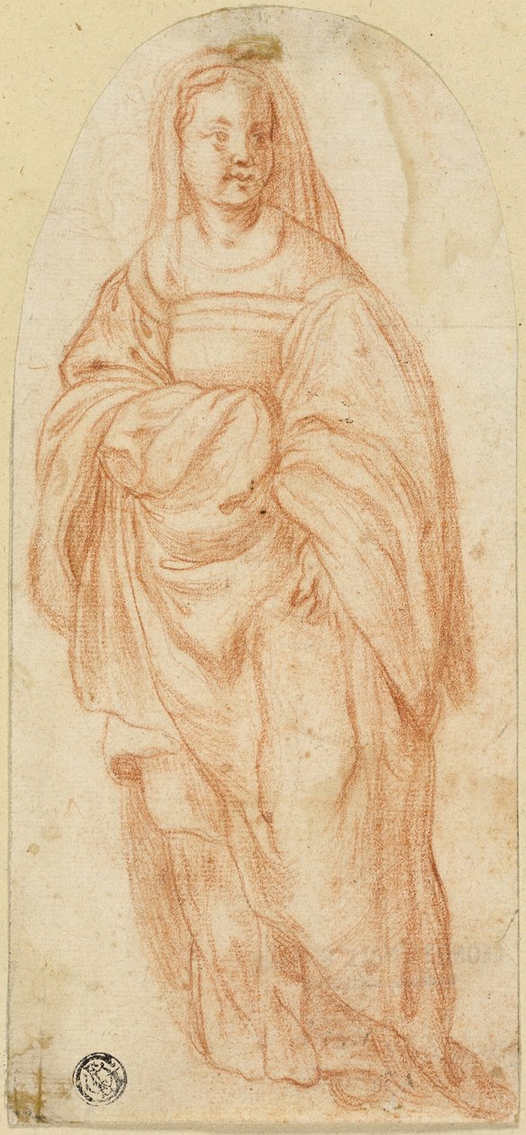 Stojąca kobieta autorstwa Andrea del Sarto