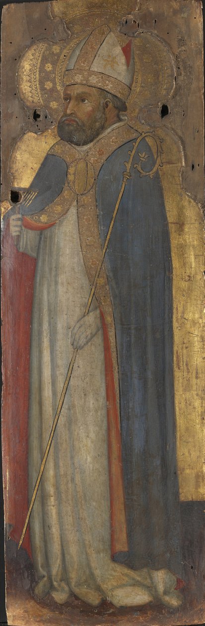 Św. Błażej, ok. 1400. autorstwa Andrea di Bartolo