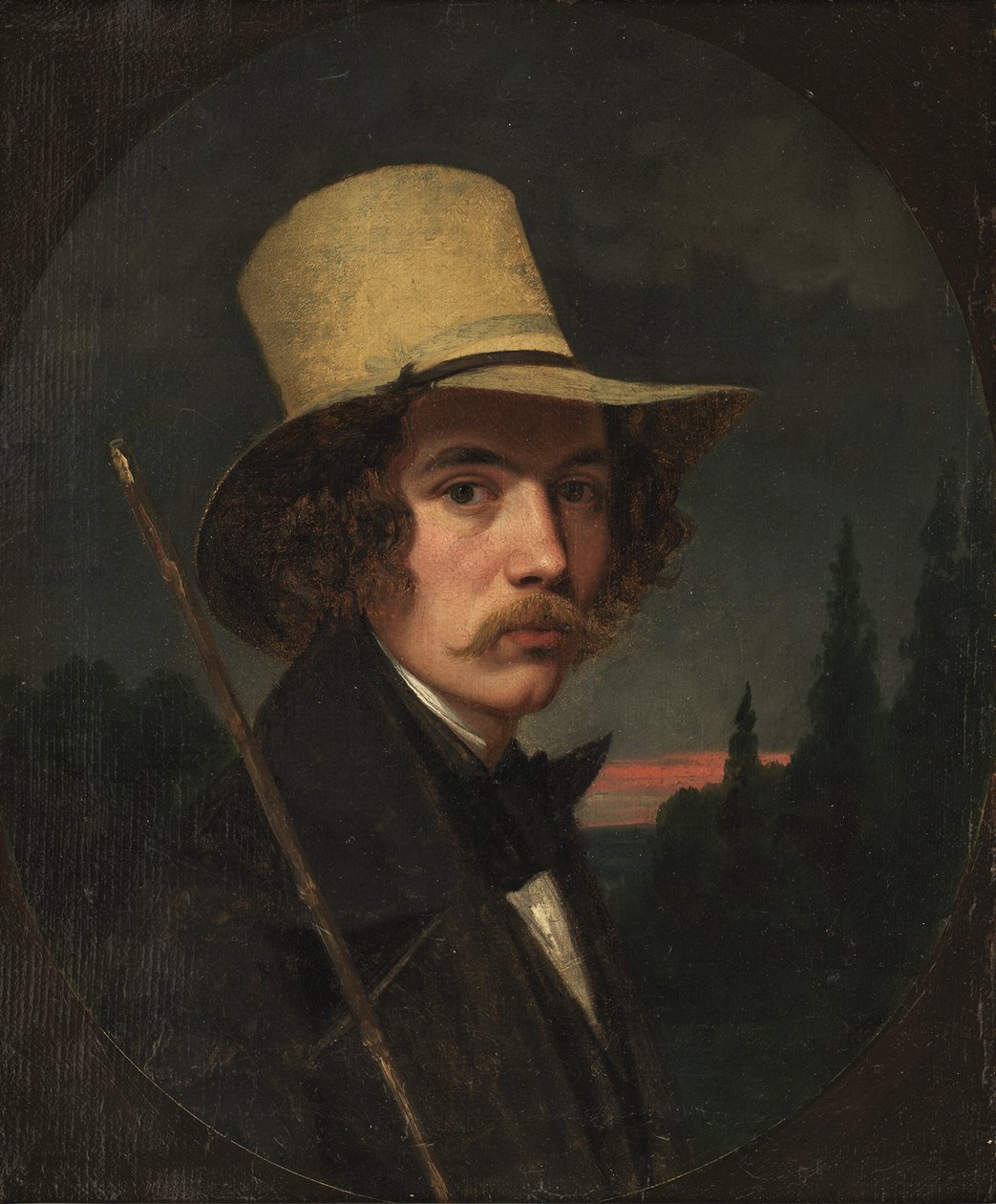 Autoportret autorstwa Andreas Herman Hunæus