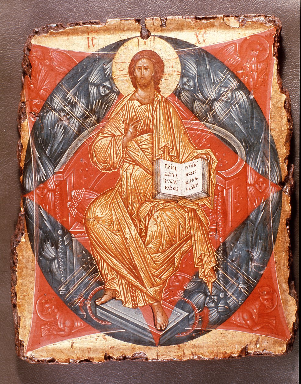 Ikona (tempera na panelu) autorstwa Andrei Rublev