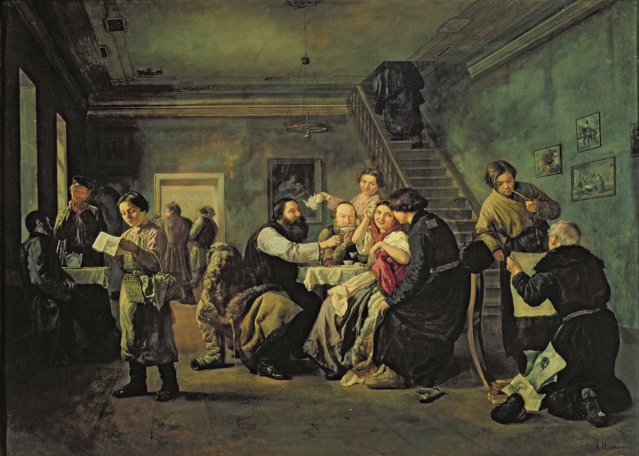 Jadalnia, 1859 autorstwa Andrei Andreevich Popov