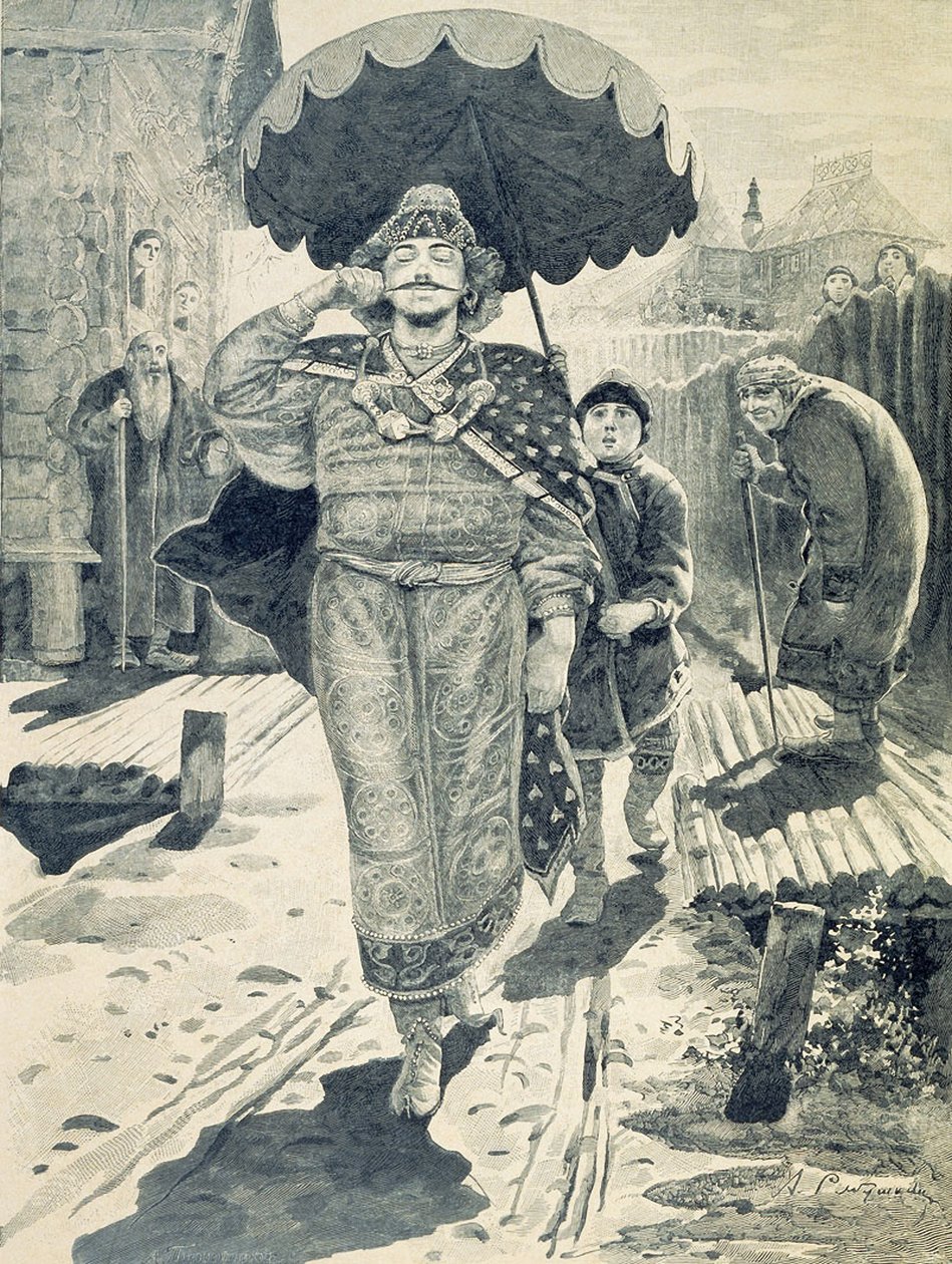 Churila Plyonkovich, 1895 autorstwa Andrei Petrovich Ryabushkin