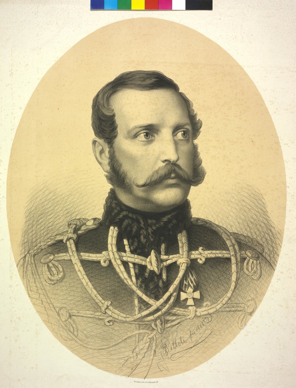 Cesarz Rosji Aleksander II autorstwa Andrej Franzowitsch Belloli
