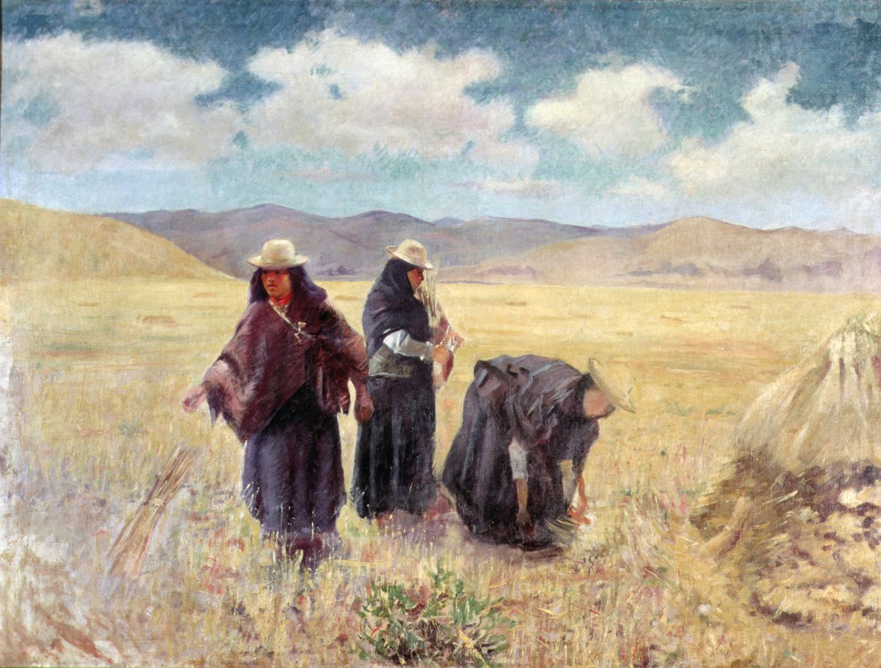 Żniwiarze autorstwa Andres de Santa Maria