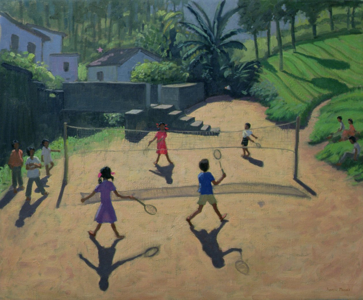 Badminton, Coonoor, Indie autorstwa Andrew Macara