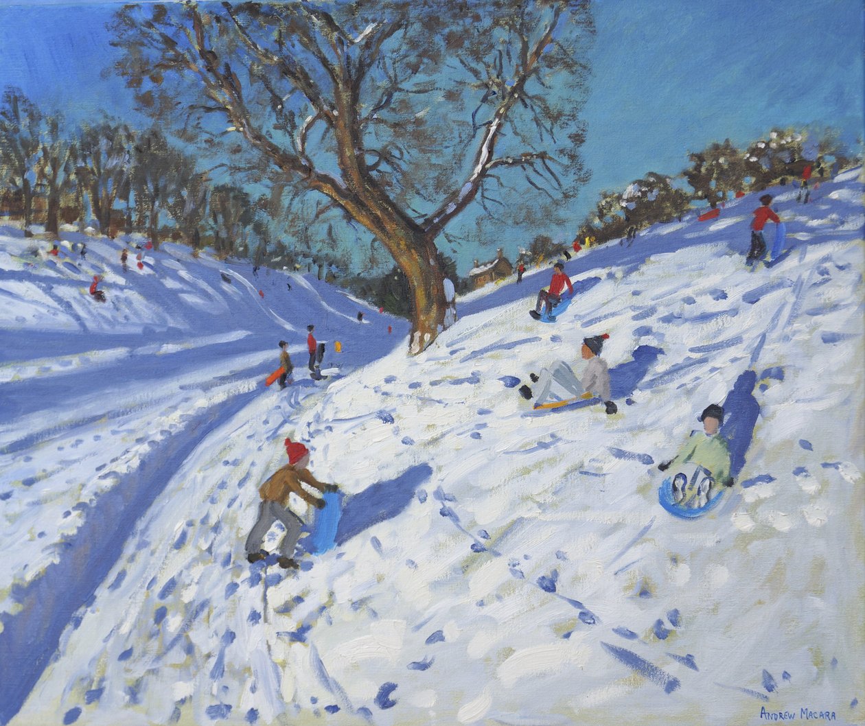 Jasny poranek, Chatsworth, 2013 autorstwa Andrew Macara