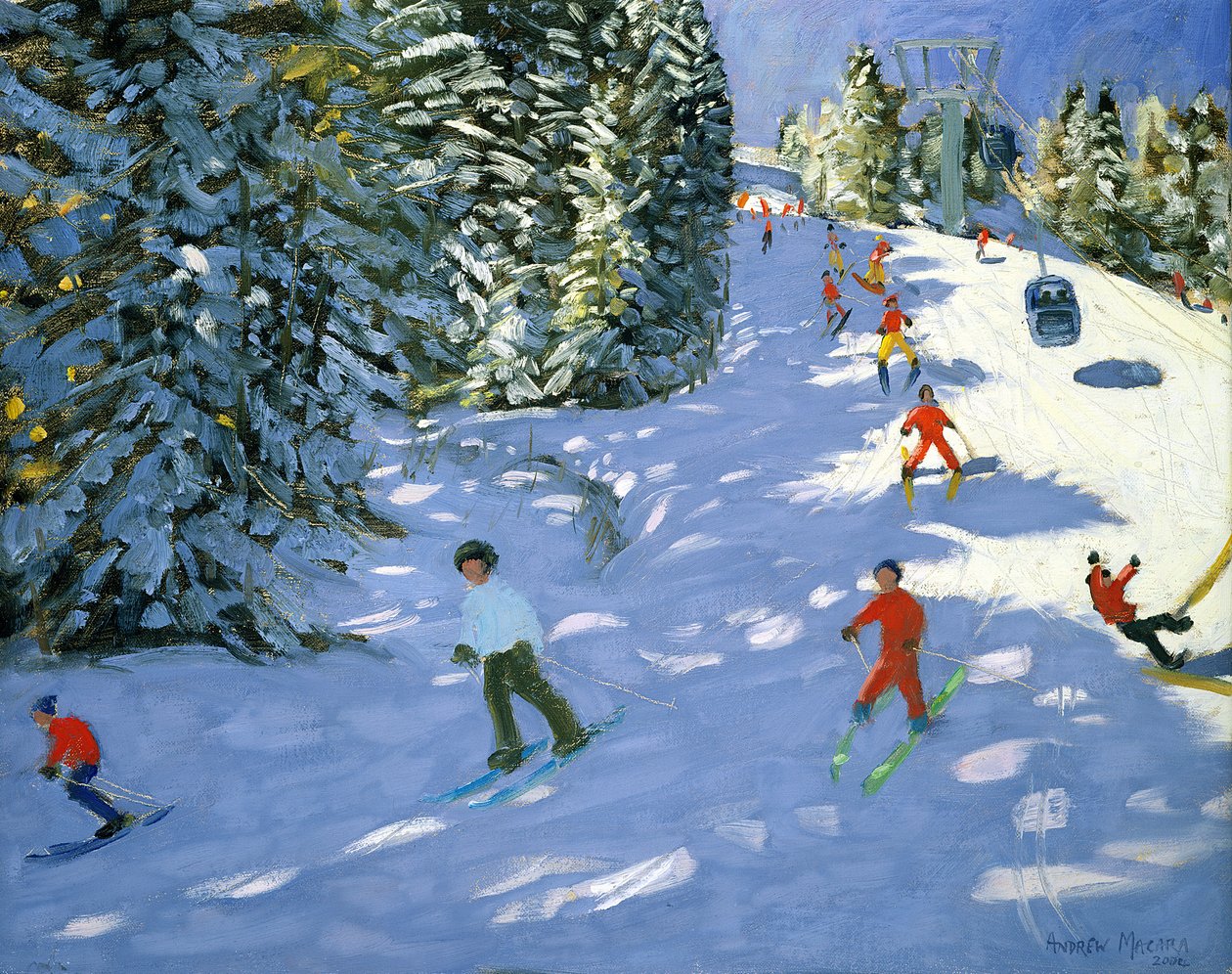 Gondola, Alpy Austriackie, 2004 autorstwa Andrew Macara