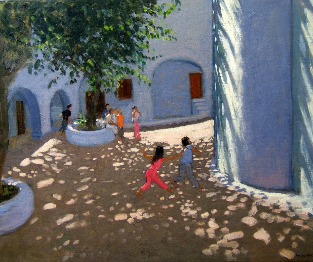 Klasztor Mykonos autorstwa Andrew Macara