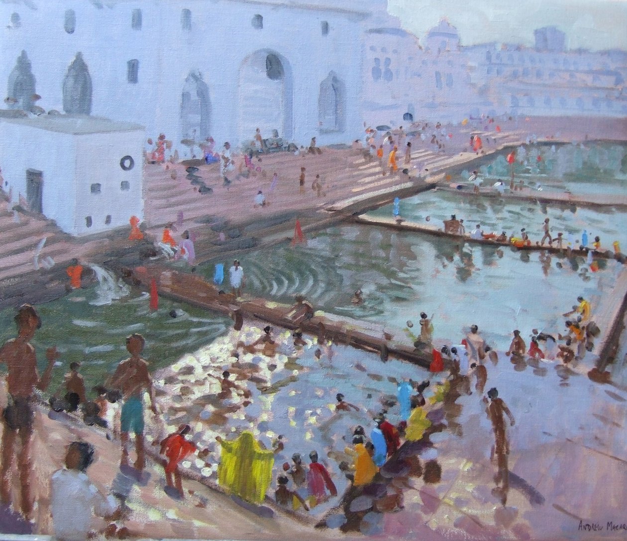 Ghaty Pushkar, Radżastan autorstwa Andrew Macara
