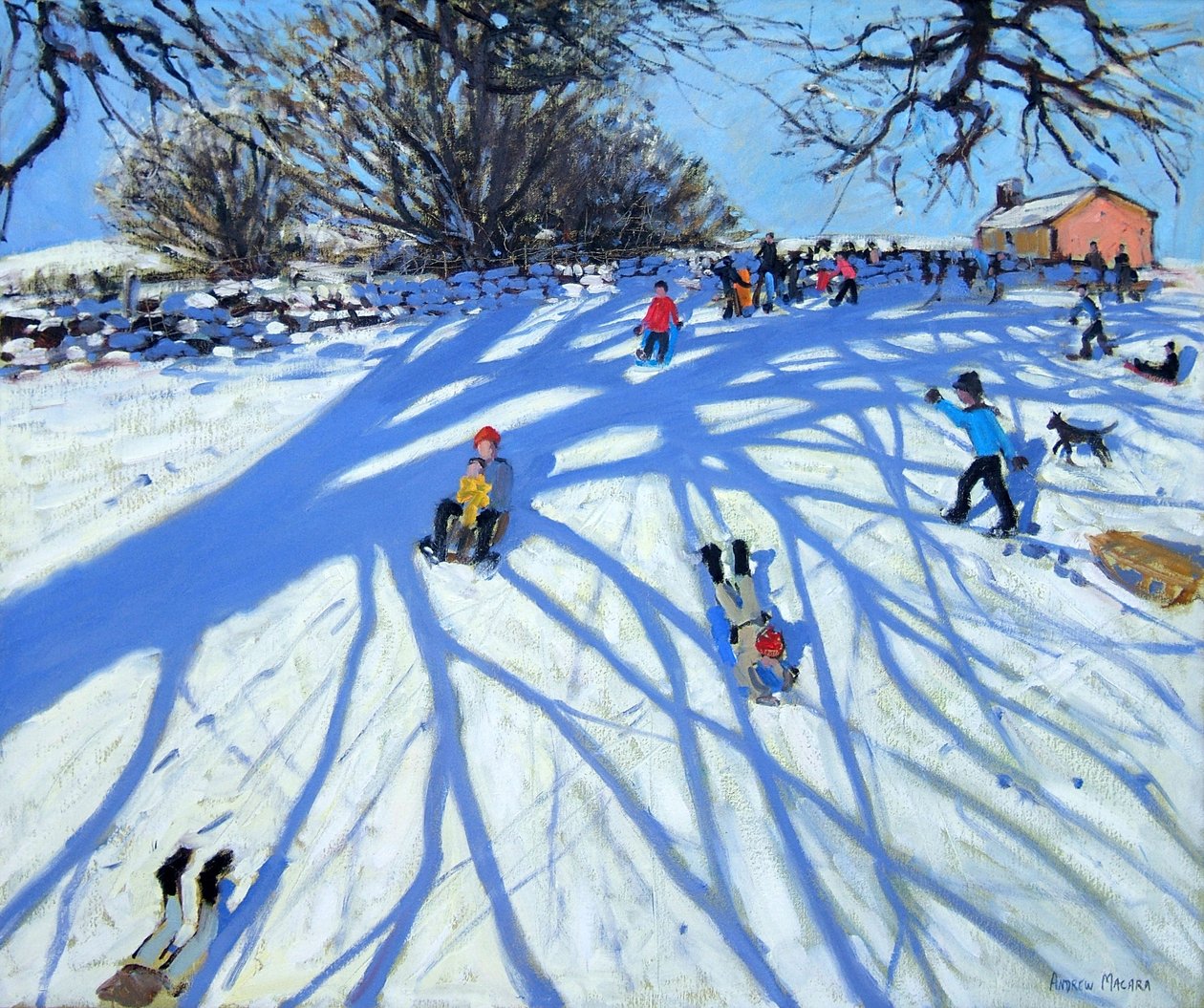 Cień, Derbyshire autorstwa Andrew Macara