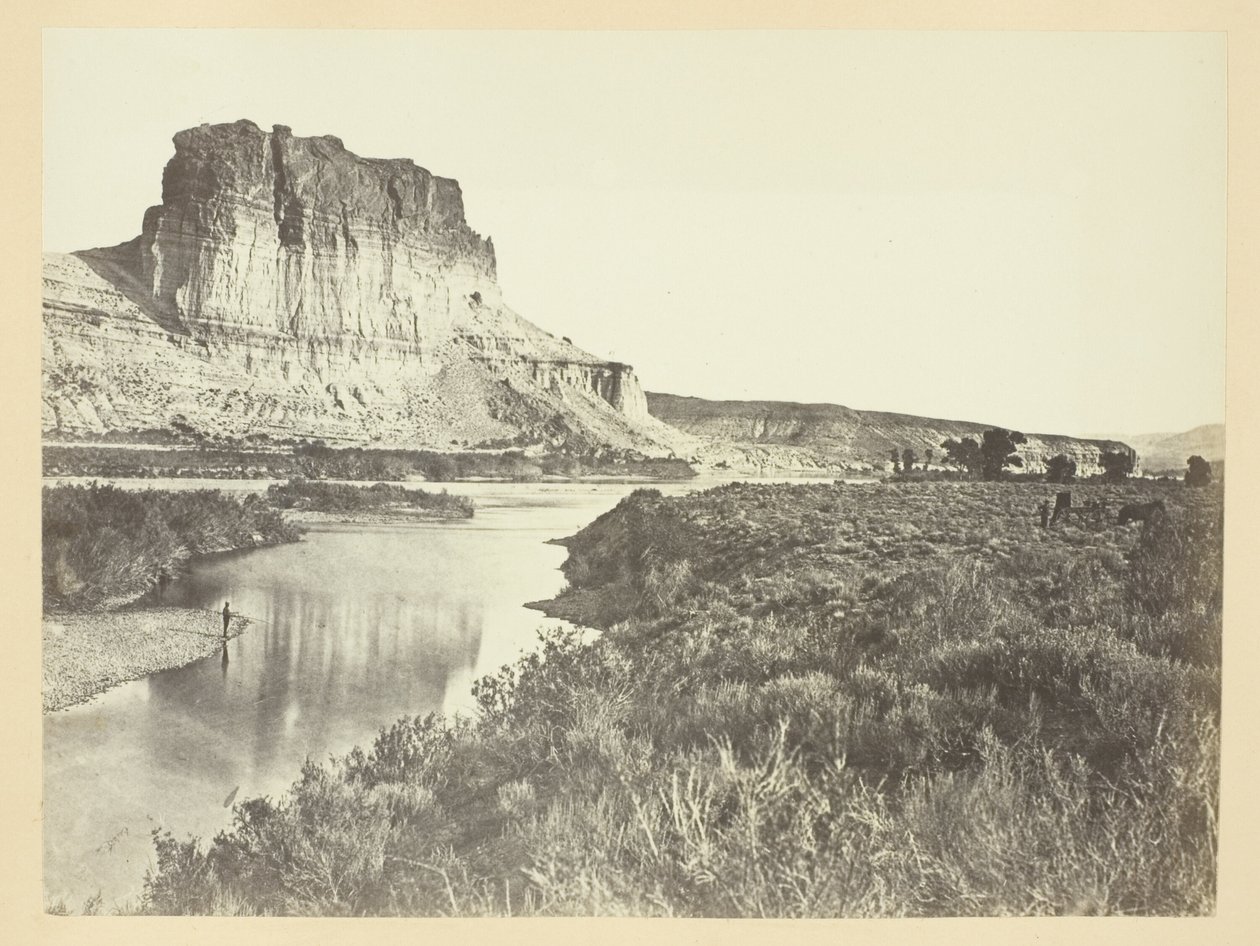 Castle Rock, Green River Valley autorstwa Andrew Joseph Russell