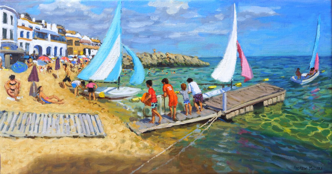 Klub żeglarski, Chellea de Palafruegelle, Hiszpania, ೨೦೨೦ autorstwa Andrew Macara