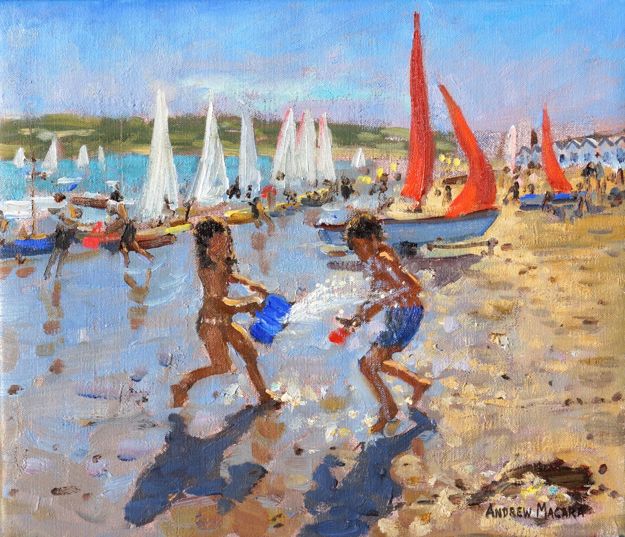 Rozpryskiwanie, Abersoch, 2015 autorstwa Andrew Macara
