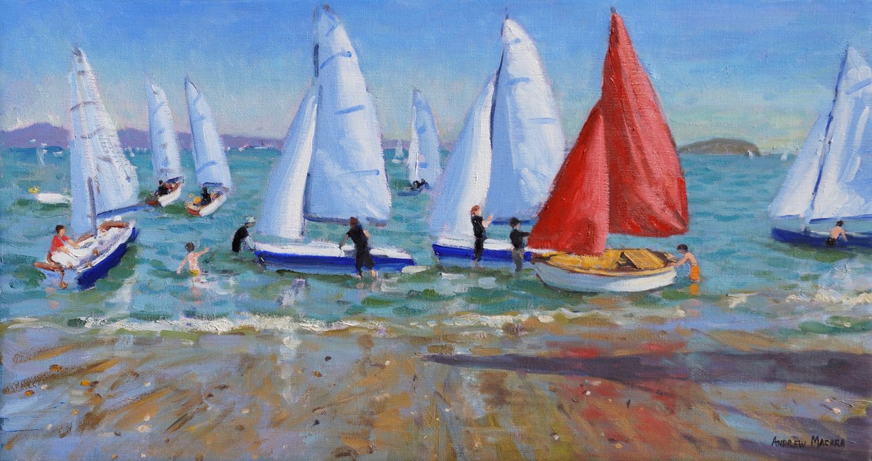 Letnie Regaty, Abersoch, 2016, autorstwa Andrew Macara