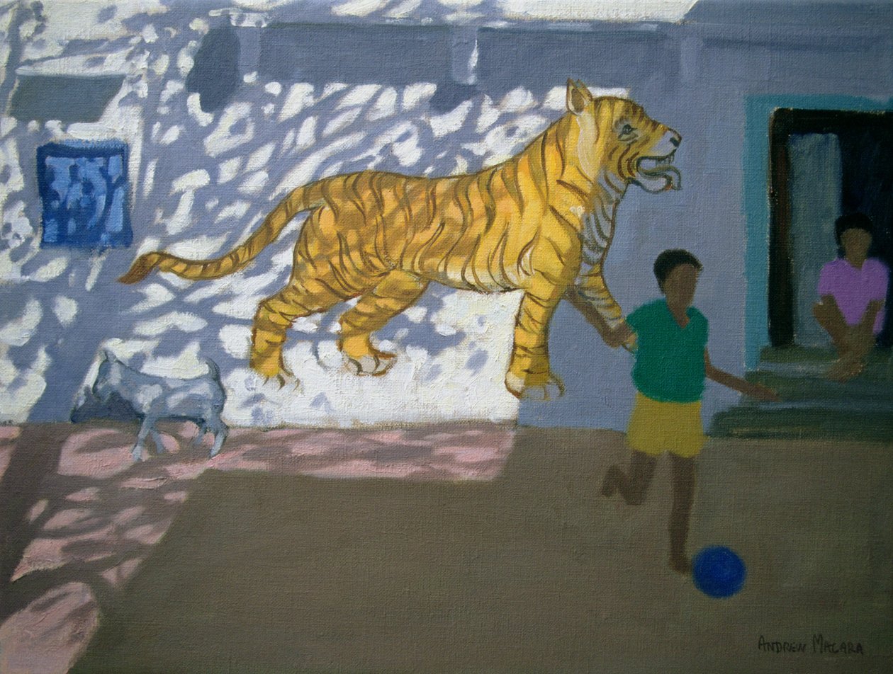 Tygrys, Indie autorstwa Andrew Macara