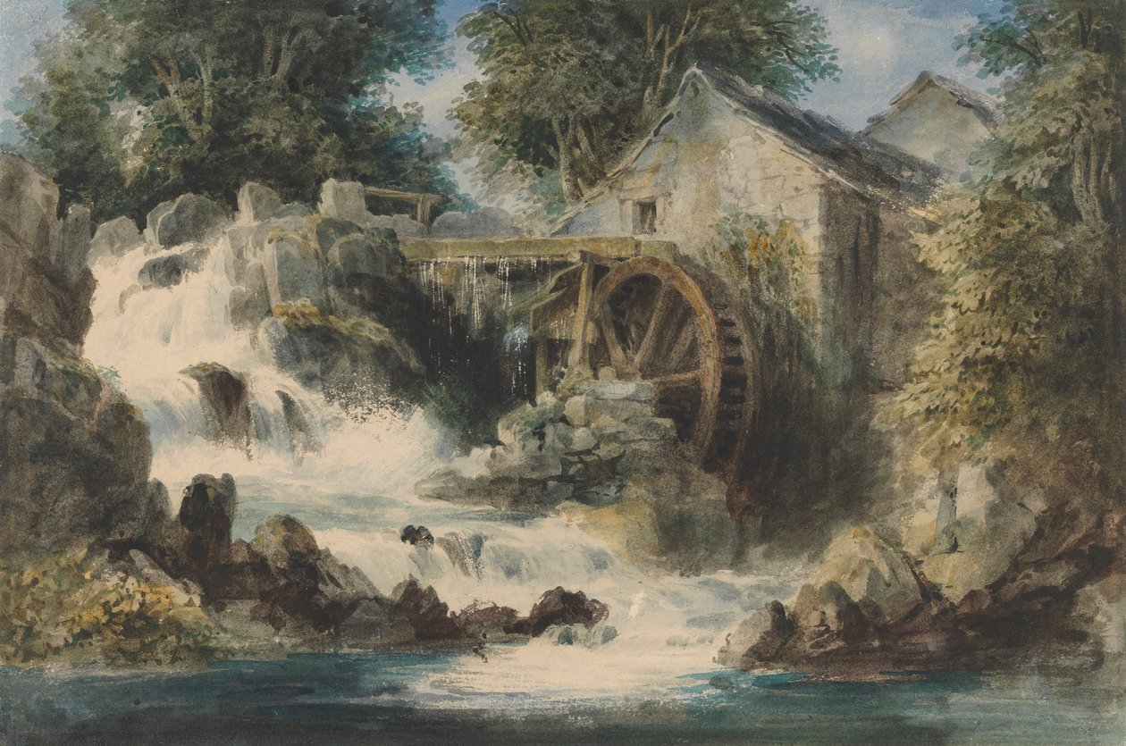 Overshot Mill autorstwa Andrew Nicholl