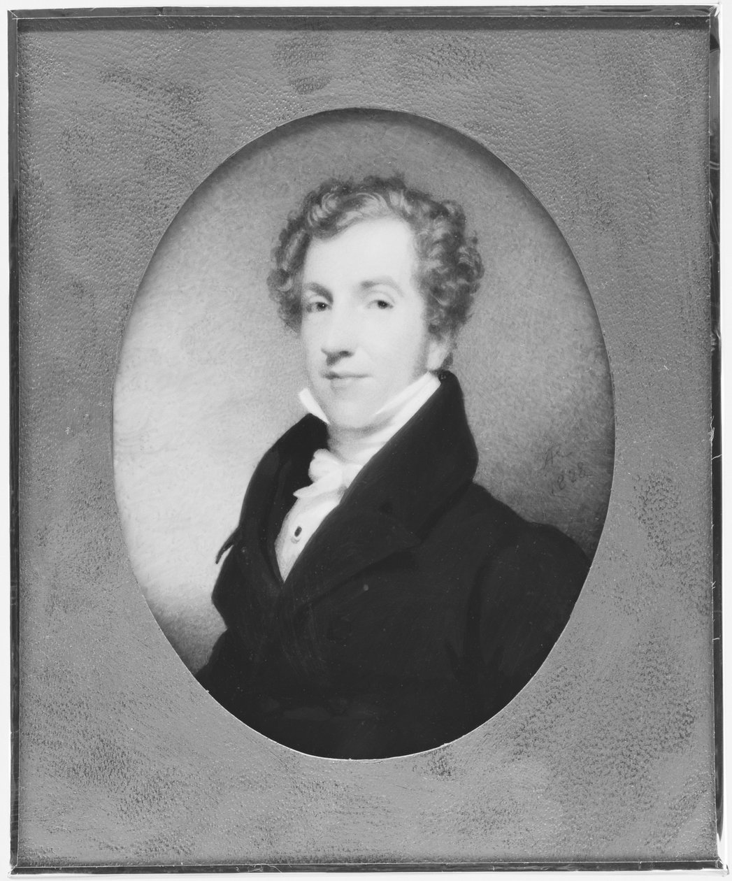 Portret mężczyzny, 1828. autorstwa Andrew Robertson