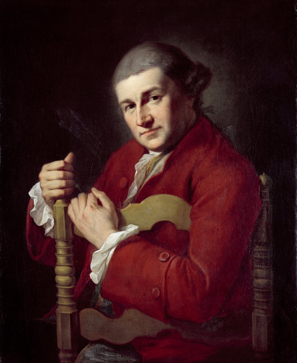 David Garrick (1717-79) autorstwa Angelica Kauffmann