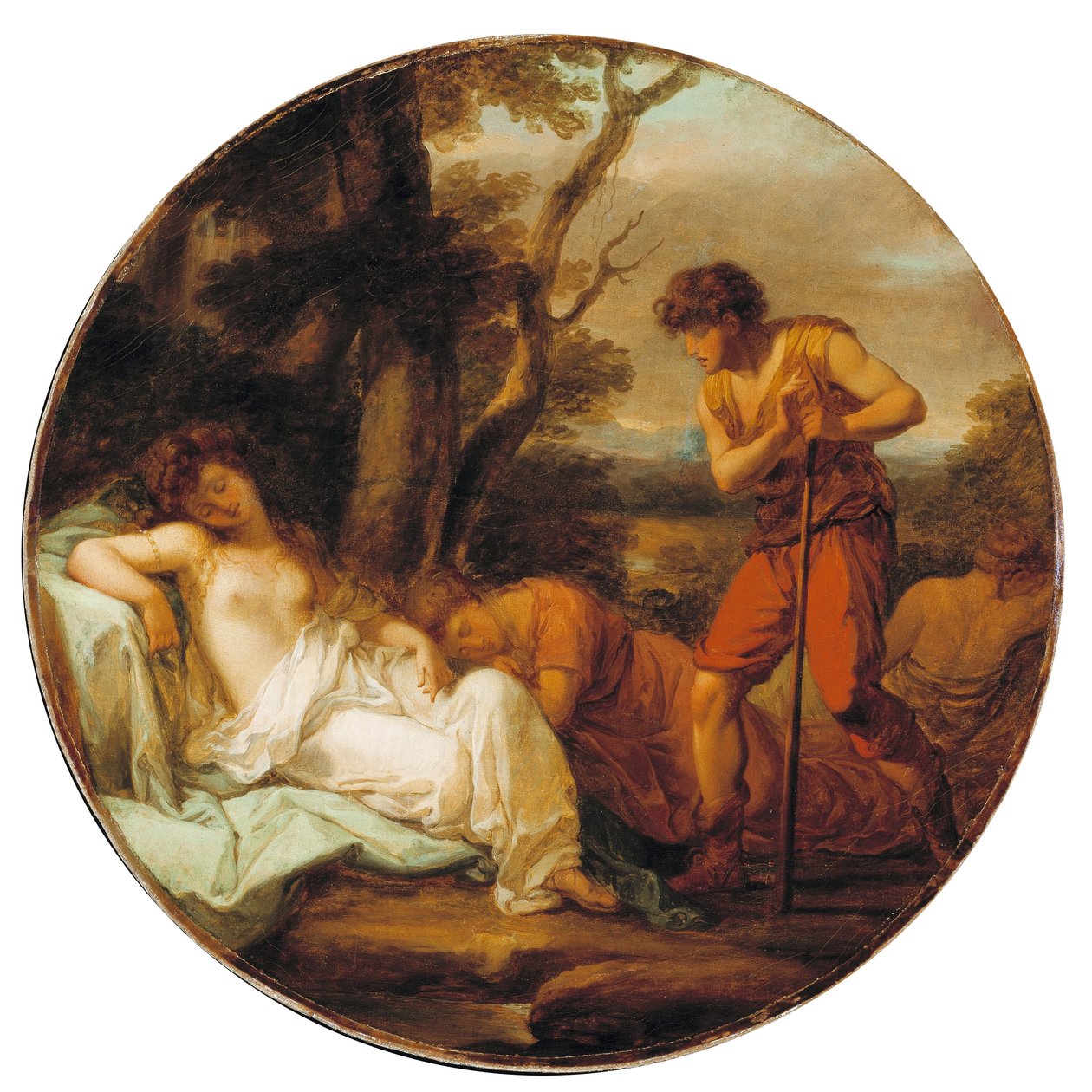 Cymon i Ifigenia autorstwa Angelica Kauffmann