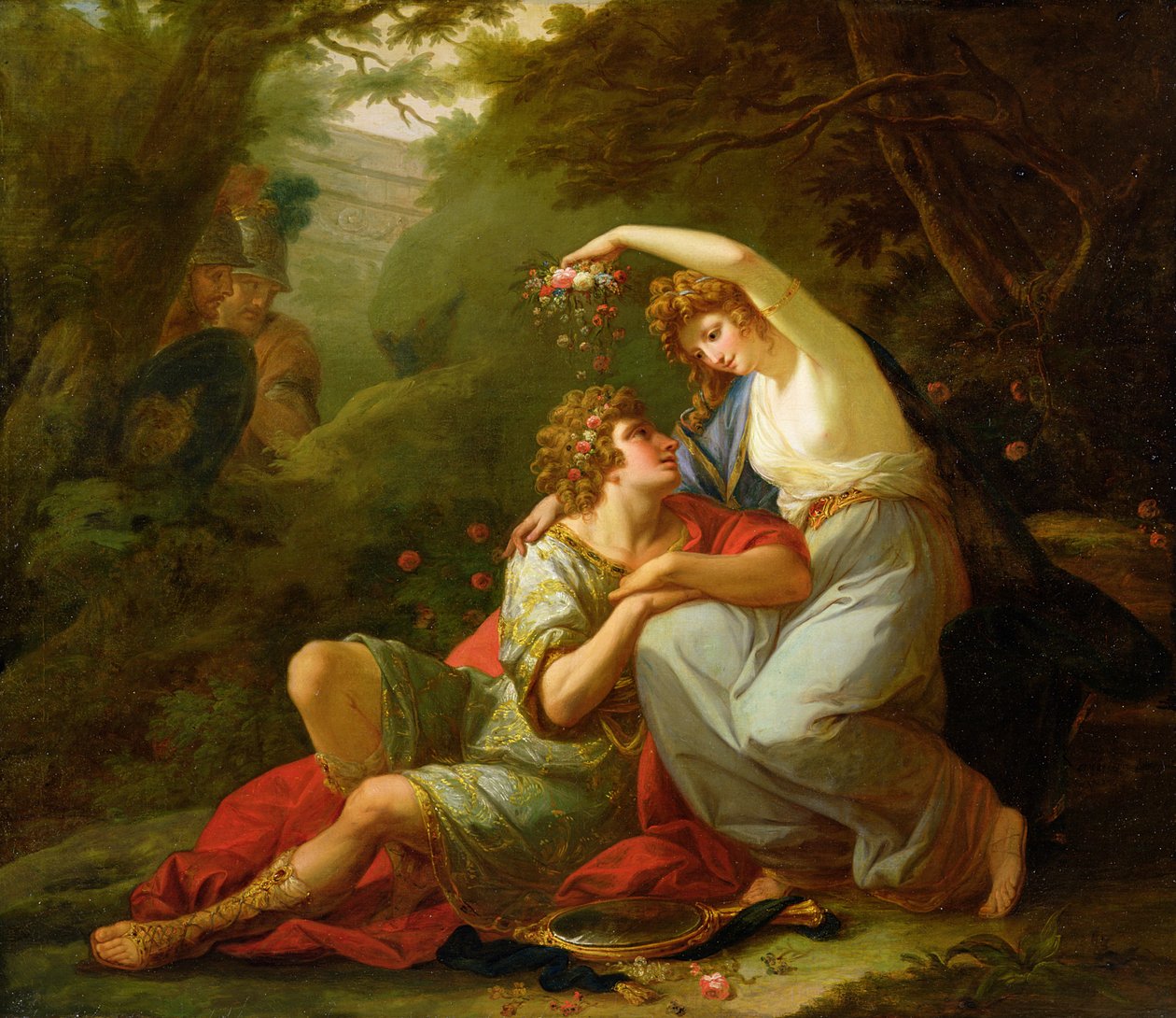 Rinaldo i Armida autorstwa Angelica Kauffmann