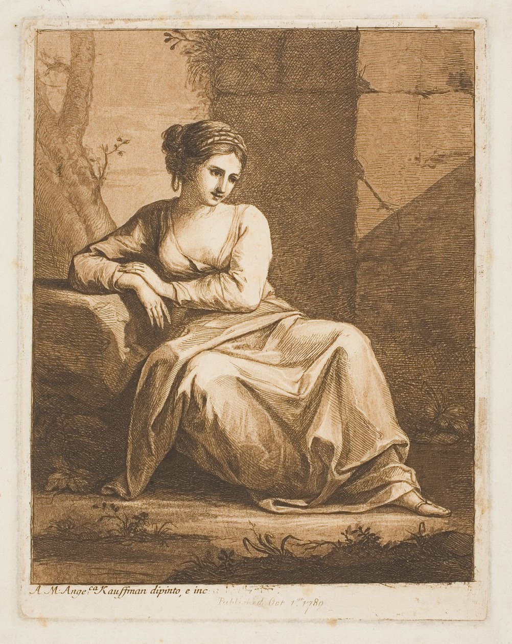 Muza autorstwa Angelica Kauffmann