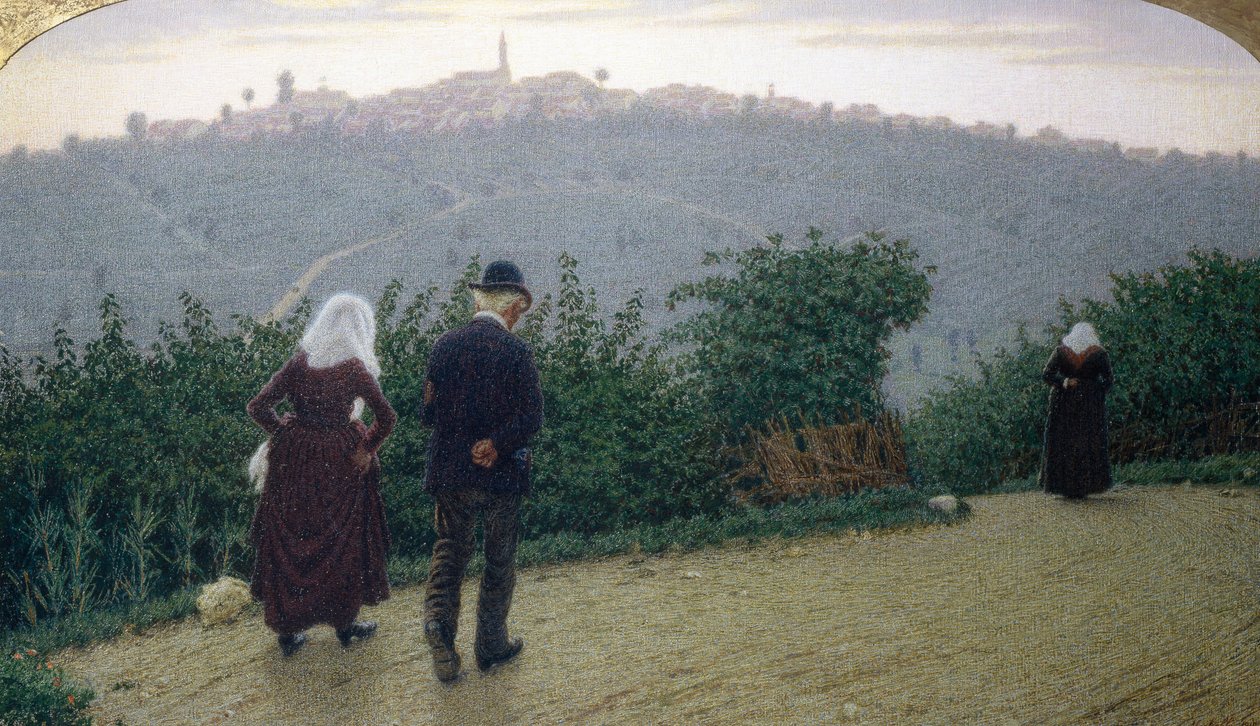 niedzielny świt autorstwa Angelo Morbelli