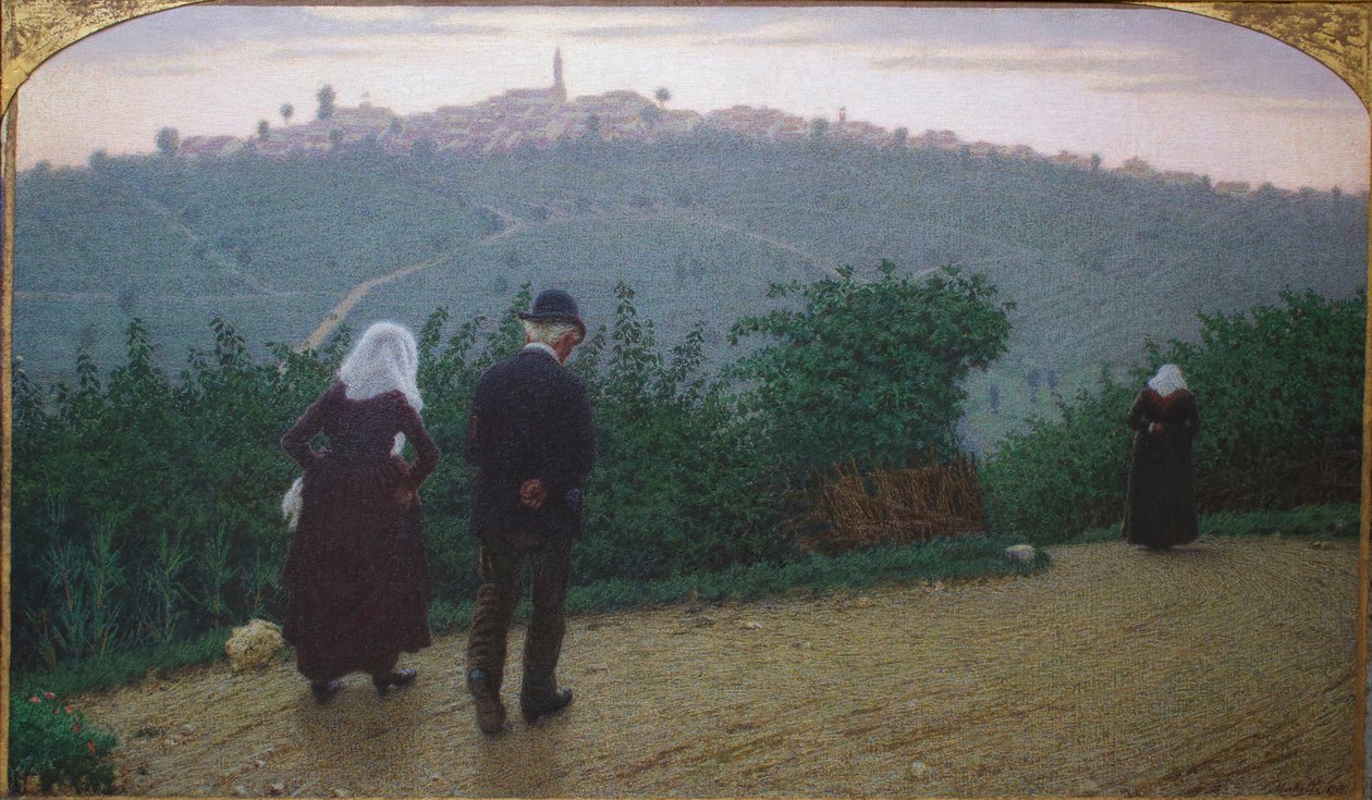 Msza św. autorstwa Angelo Morbelli