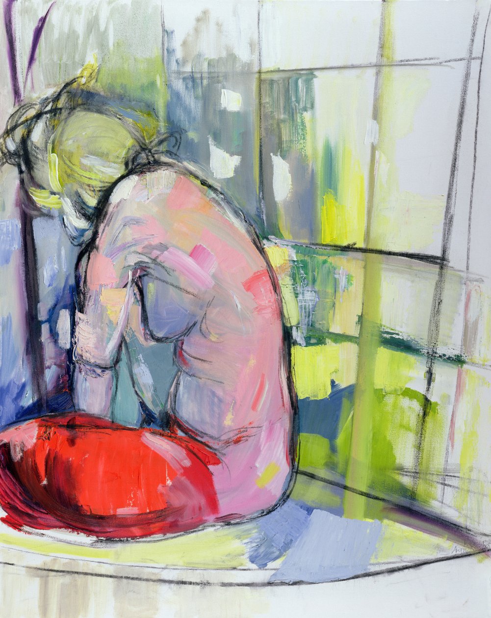 Medytacja, 2010 autorstwa Angie Kenber