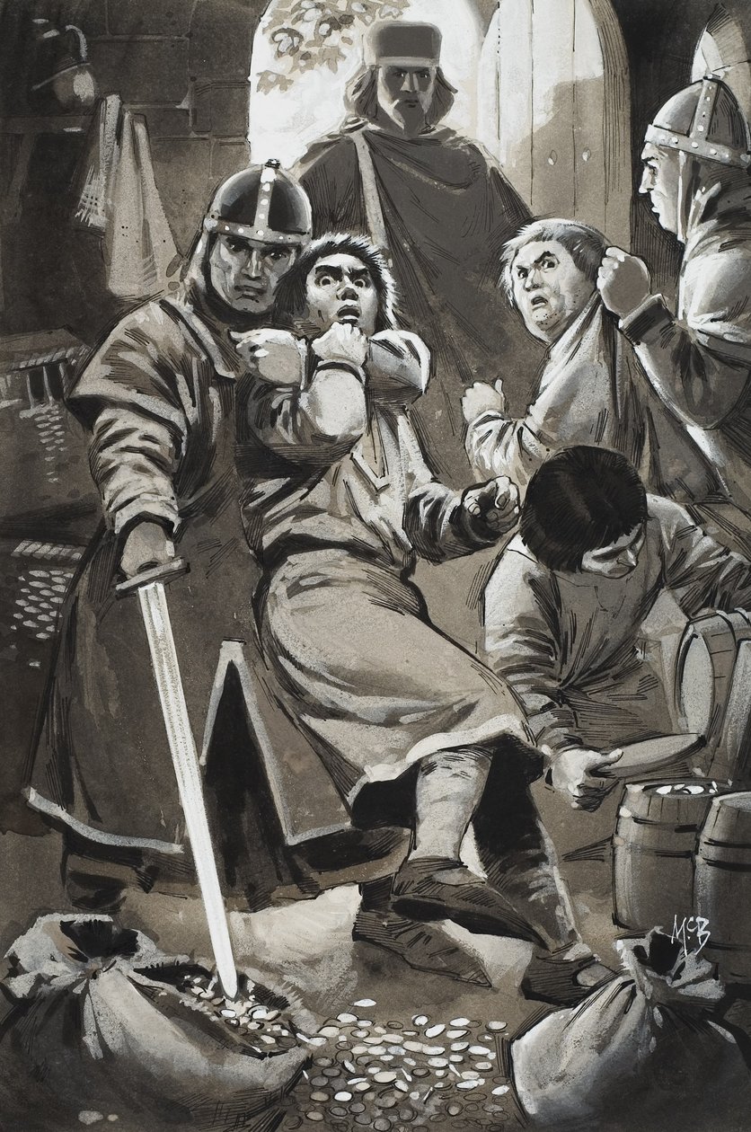 Fałszerze (gwasz na papierze) autorstwa Angus McBride
