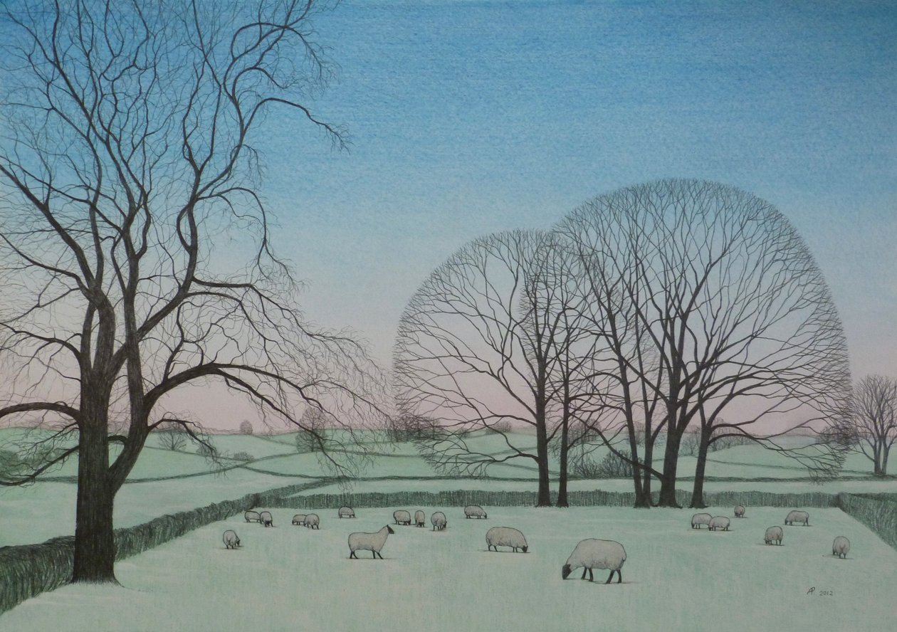 Mroźny poranek, 2012 autorstwa Anna Phillips