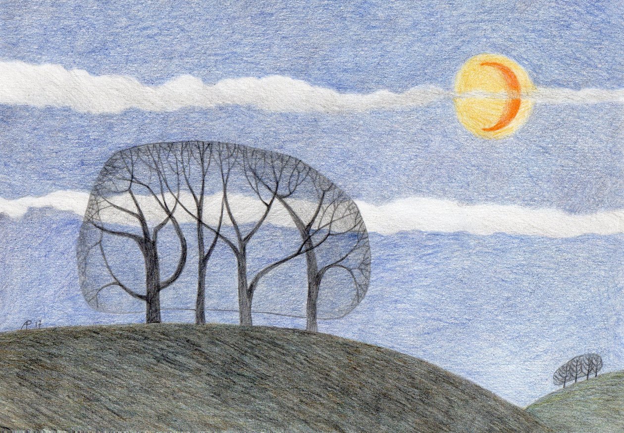 Magiczny Księżyc, 2017 autorstwa Anna Phillips