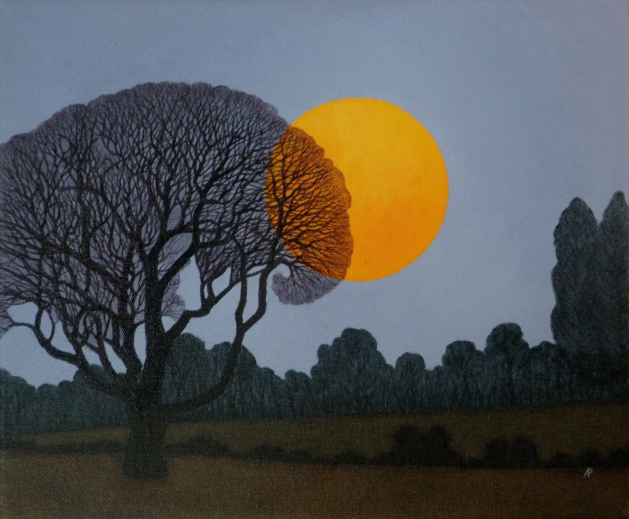 Wschodzący Księżyc, 2014 autorstwa Anna Phillips