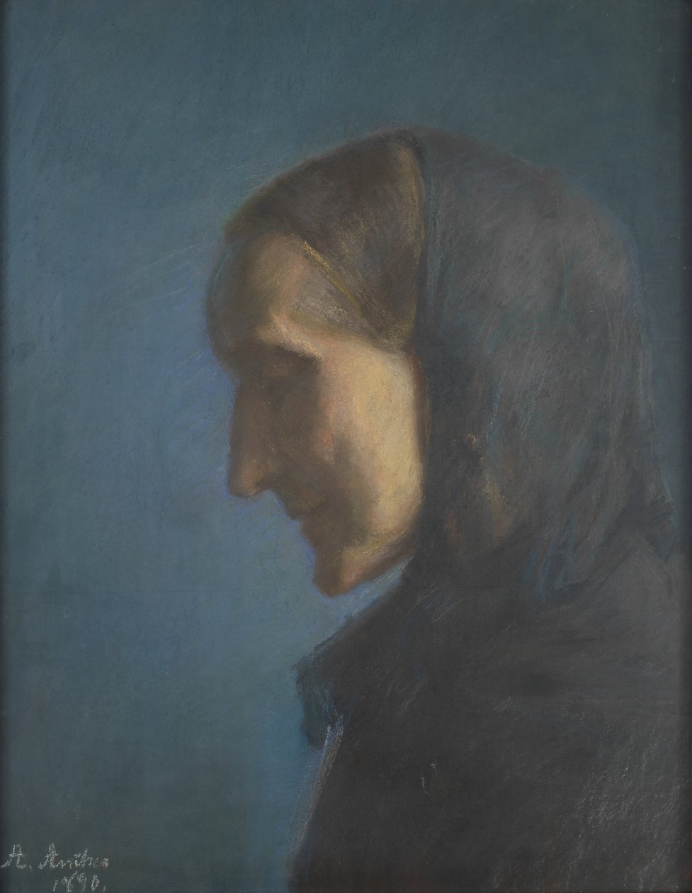 Ane Hedvig Brøndum, matka artysty autorstwa Anna Ancher