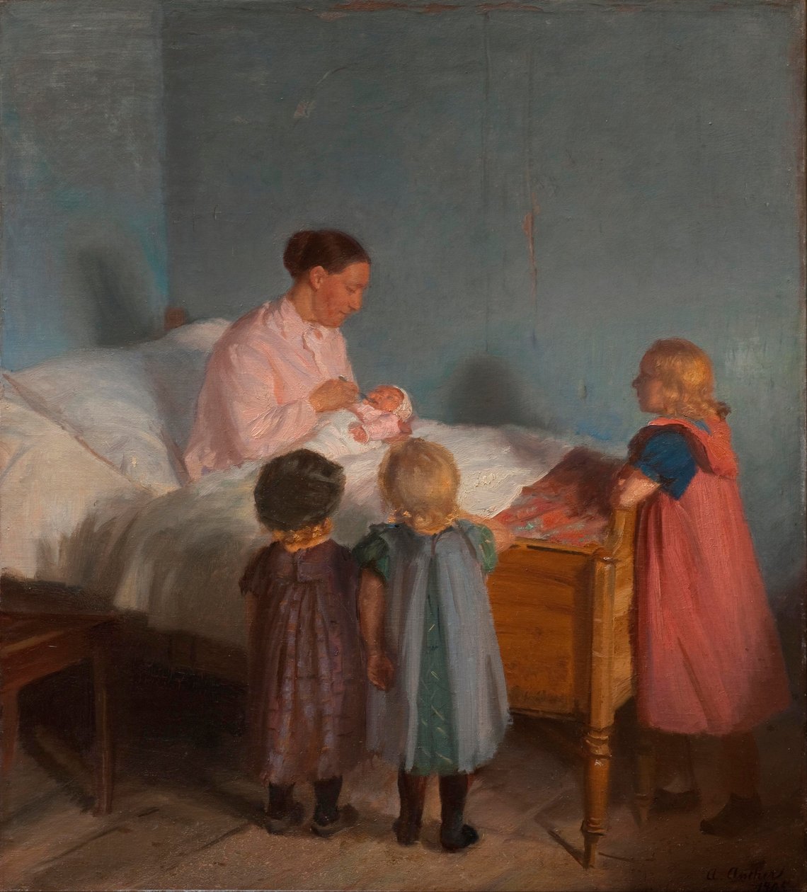 Młodszy brat autorstwa Anna Ancher