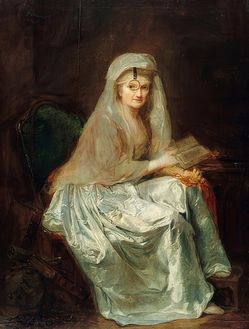 Autoportret. 1776-77 autorstwa Anna Dorothea Therbusch