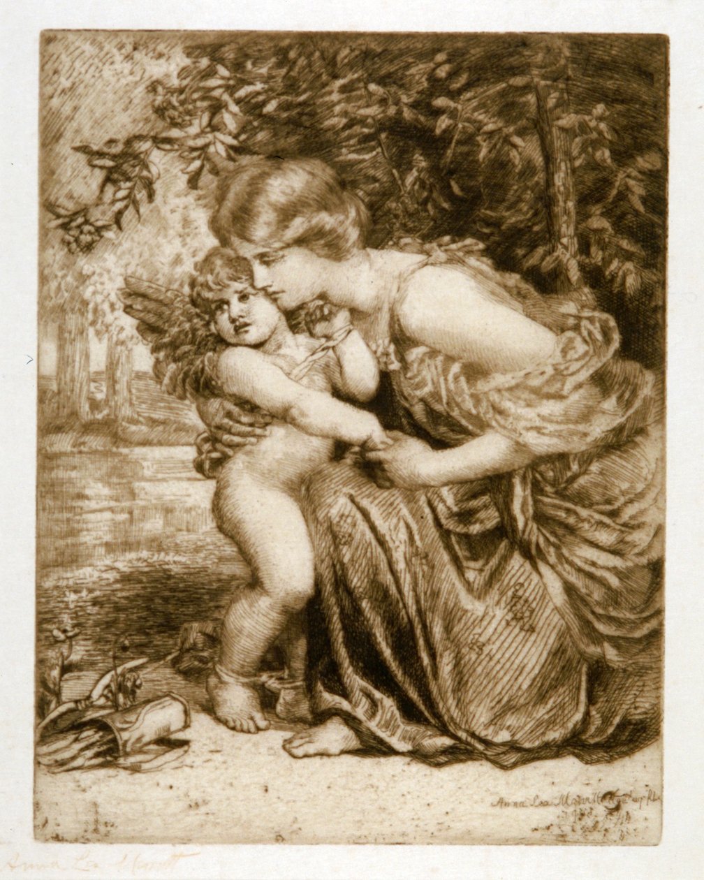 „Więzy Kupidyna”, 1908. autorstwa Anna Lea Merritt