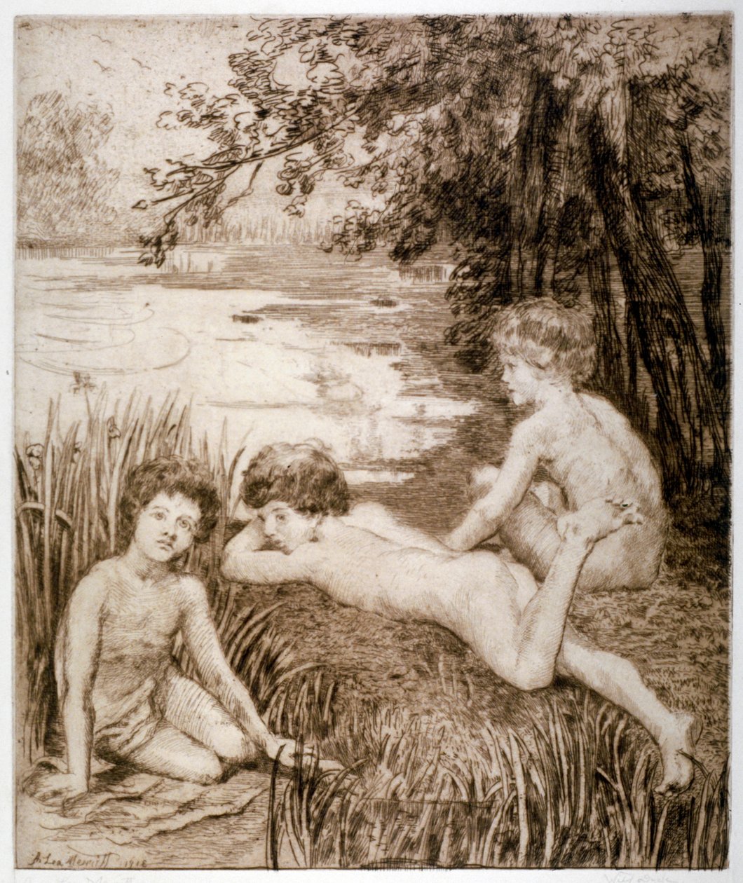 „Dzika kaczka”, 1913. autorstwa Anna Lea Merritt