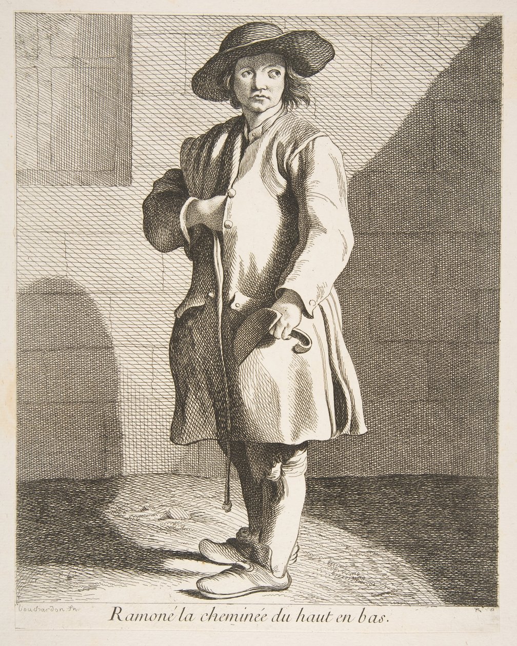 Kominiarz, 1737. autorstwa Anne Claude Philippe de Caylus