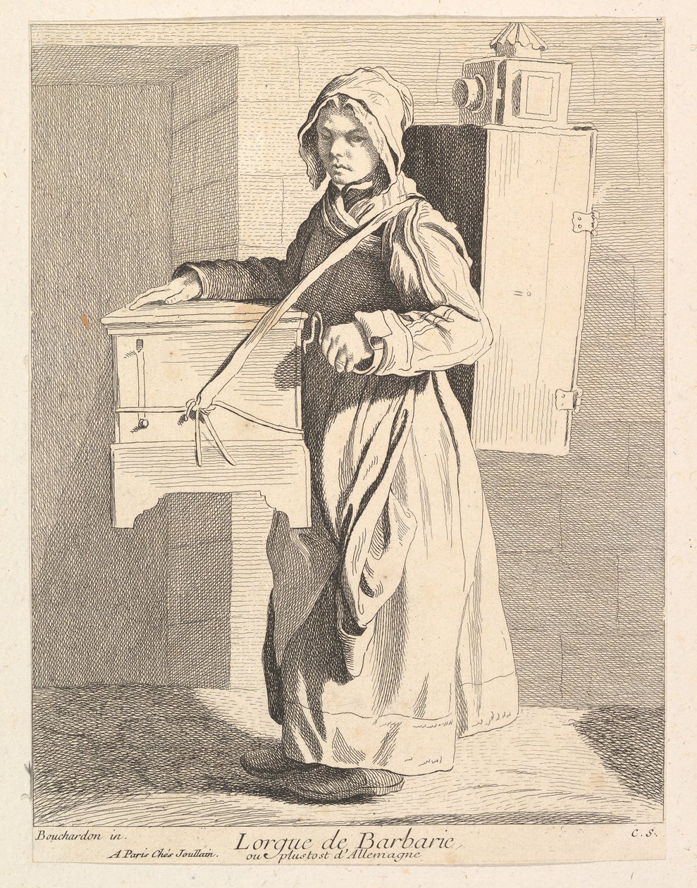 Szlifierz, 1737. autorstwa Anne Claude Philippe de Caylus