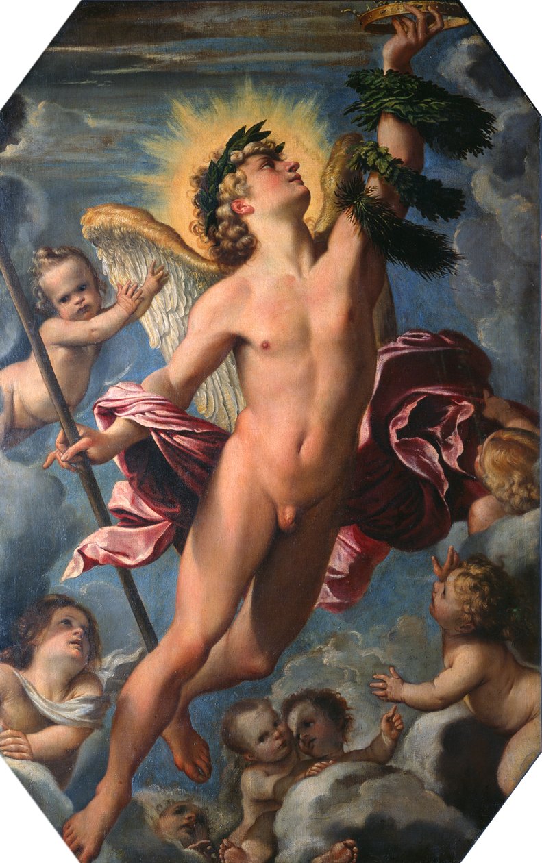 Miłość do cnoty autorstwa Annibale Carracci