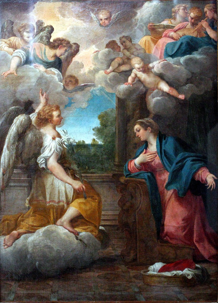 Zwiastowanie autorstwa Annibale Carracci